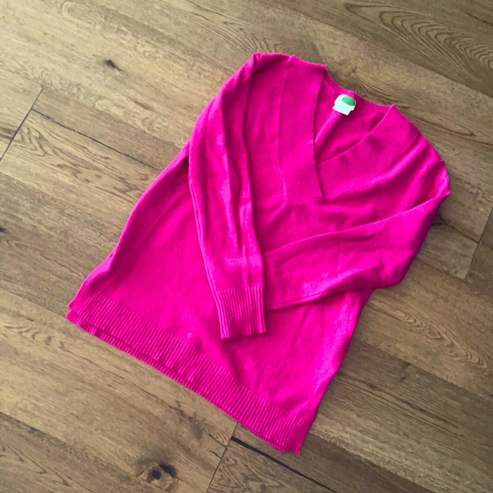 Magenta Sweater from Anthropologie